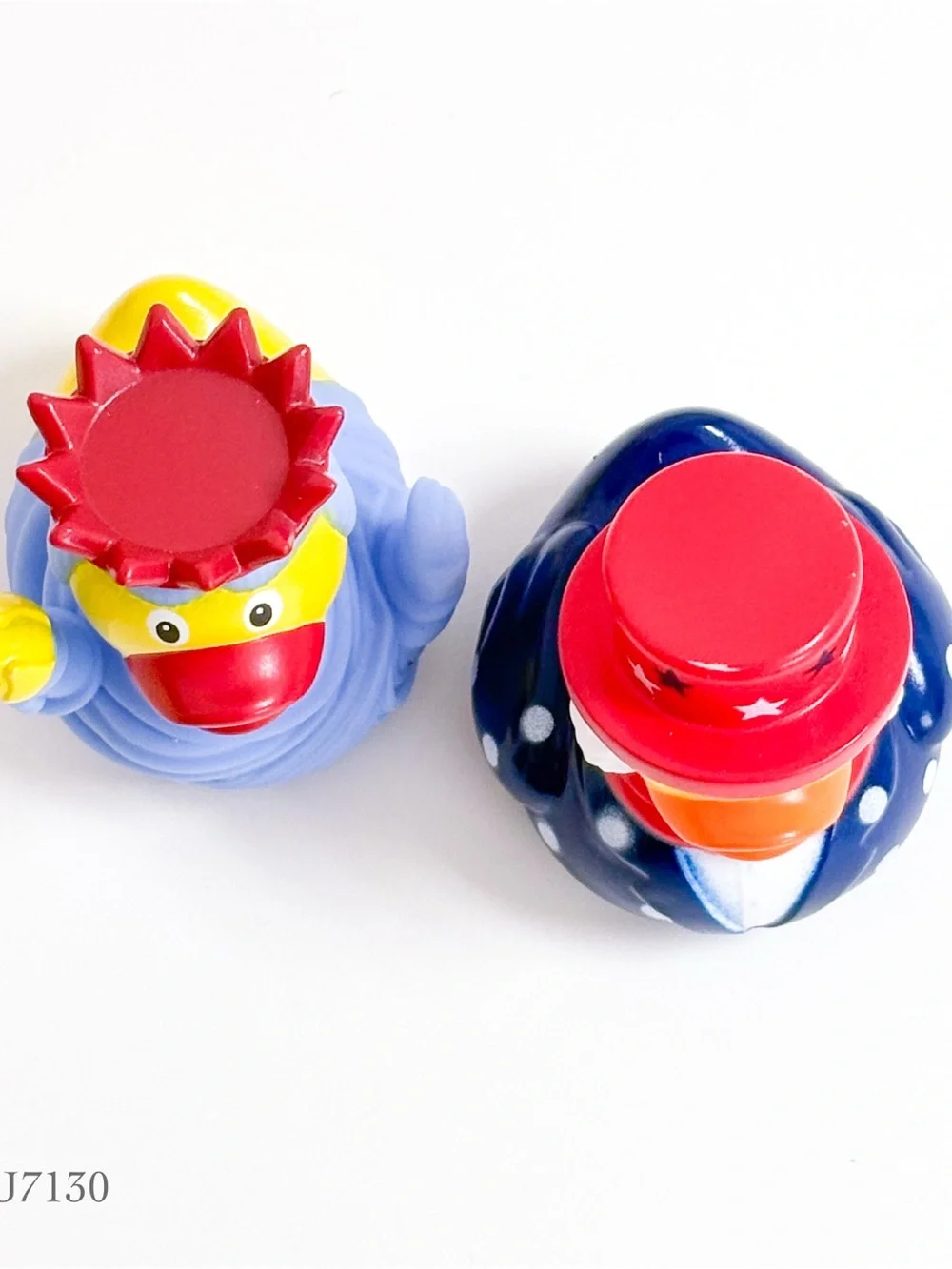 USA Patriotic Rubber Duck Duckie Set Uncle Sam & Statue Of Liberty NEW